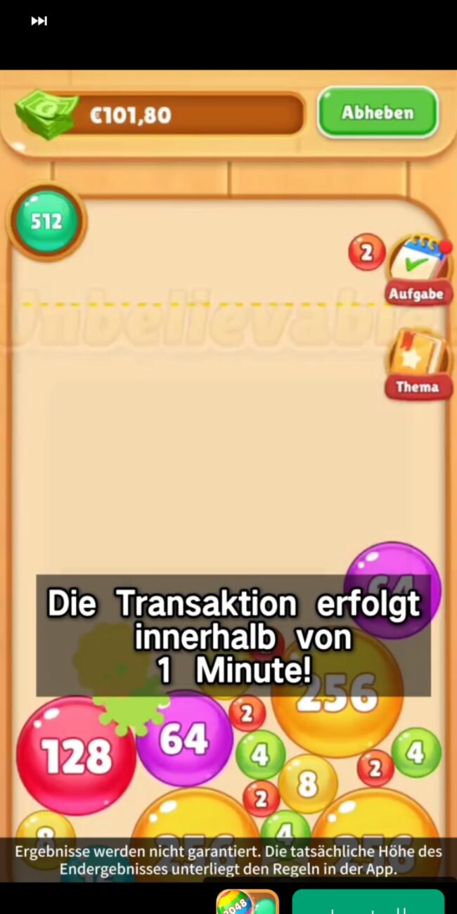 FAKE Abzocke App auf Smartphone