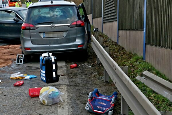 Schwerer Unfall im Kreis Ludwigsburg