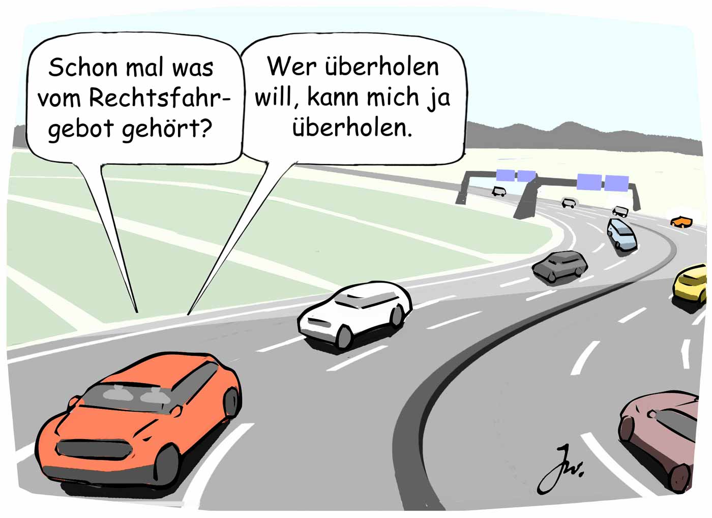 Rechtsfahrgebot