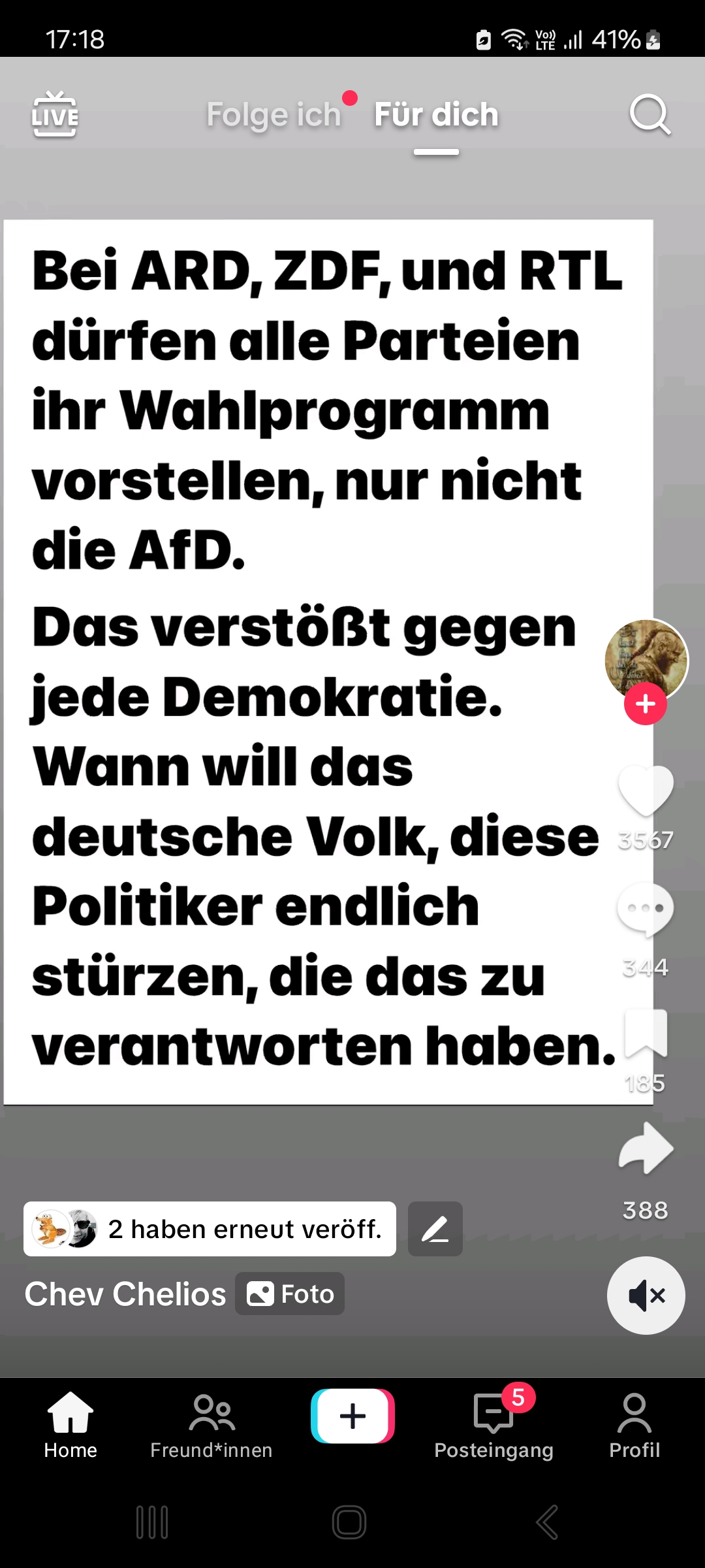 Thema Wahlprogramme