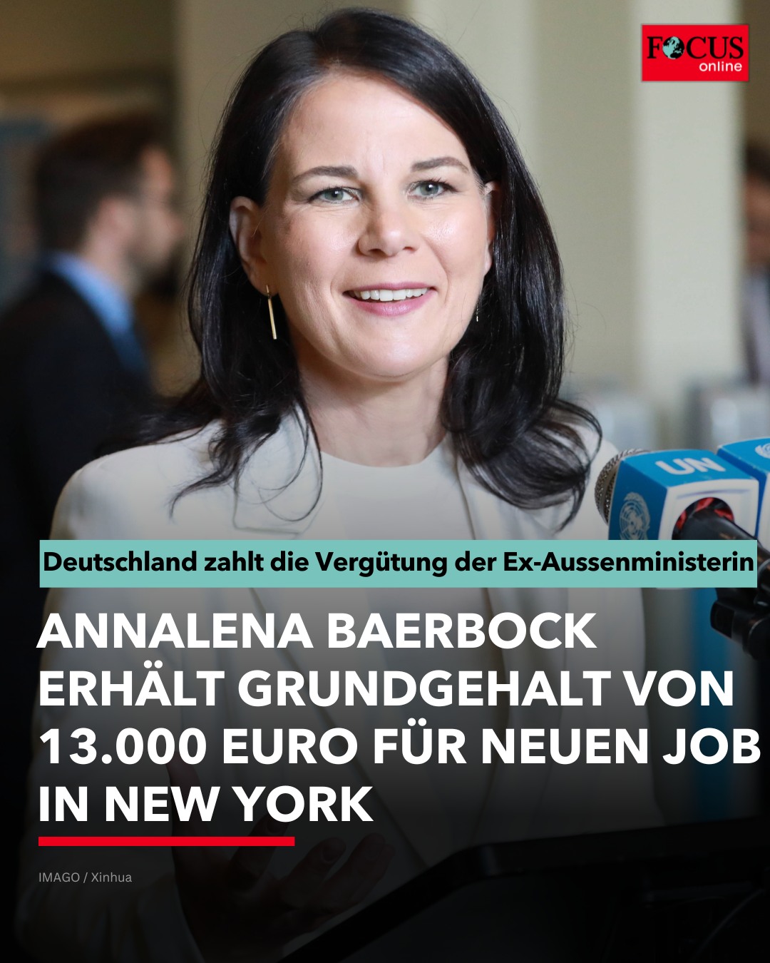 Ex-Aussenministerin in Nwe York bei der UN